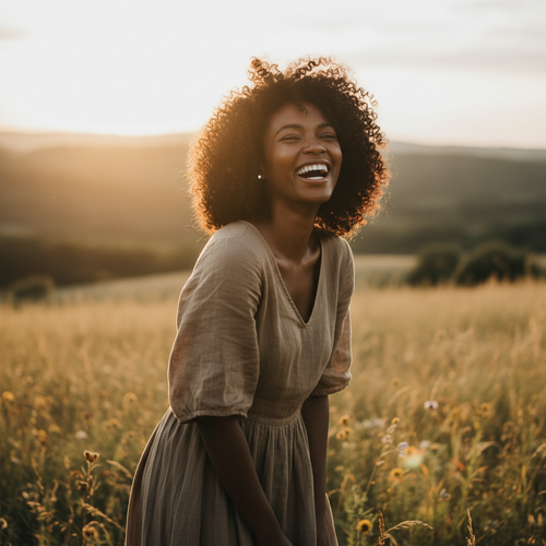 alt_text: A close-up shot of a blooming red rose with dewdrops on its petals.
